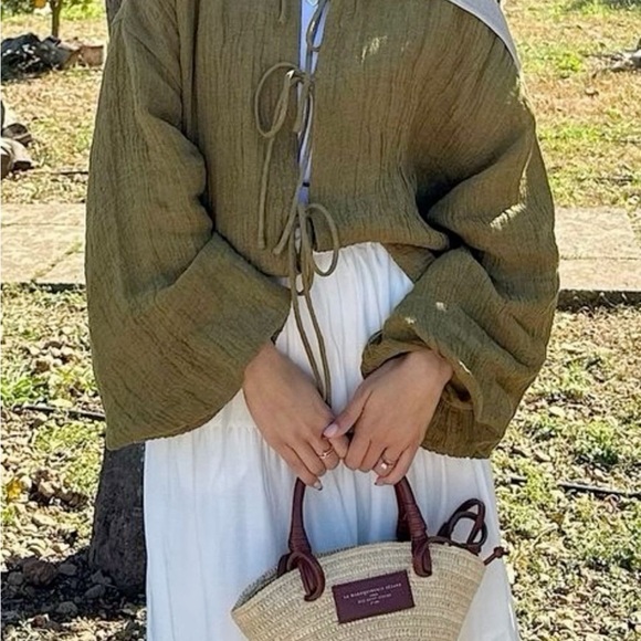 Ruby Red Crochet Cardigan - Picture 7 of 7